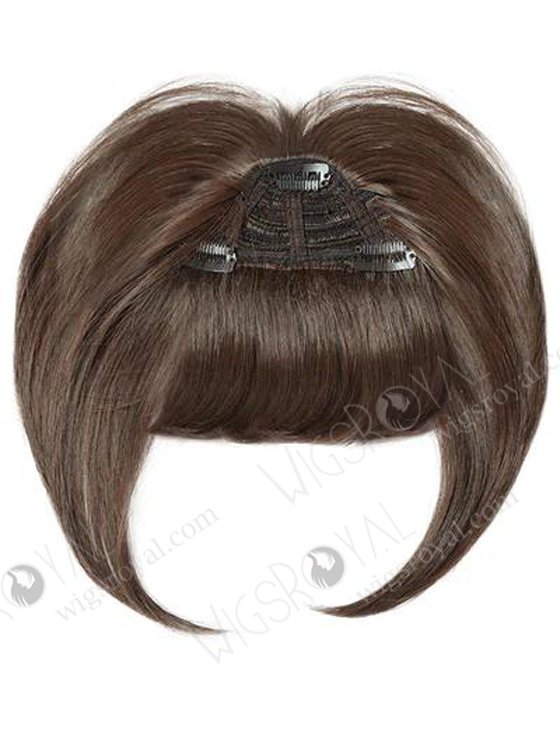 100% Unprocessed Human Hair Clip In Fringe Bangs WR-FR-004-17471