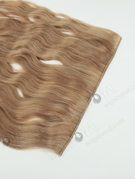 Indian Virgin 18'' Natural Wave Invisible Headband Wire Clip in Halo Hair Extensions WR-HA-004-17565