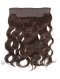 Mixed Color Indian Virgin 16'' Natural Wave Invisible Headband Wire Clip in Halo Hair Extensions WR-HA-006
