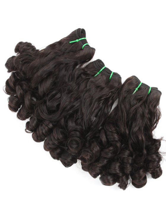 5A Grade Double Draw Peruvian Hair Weave 22" Curl as picture  WR-MW-190-18003