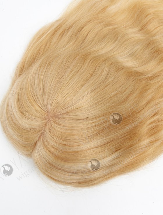 Custom Size European Virgin Hair 12" Highlight Color Mono Silk Top Hair WR-TC-054-18242