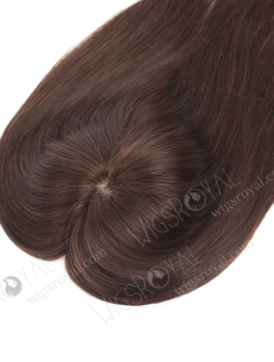 6''*6.5'' European Virgin Hair 15" Color 2# Silk Top Hair WR-TC-057-18279