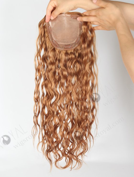 5.5''*5.5'' European Virgin Hair 20" Color 10# Silk Top Hair WR-TC-056-18272