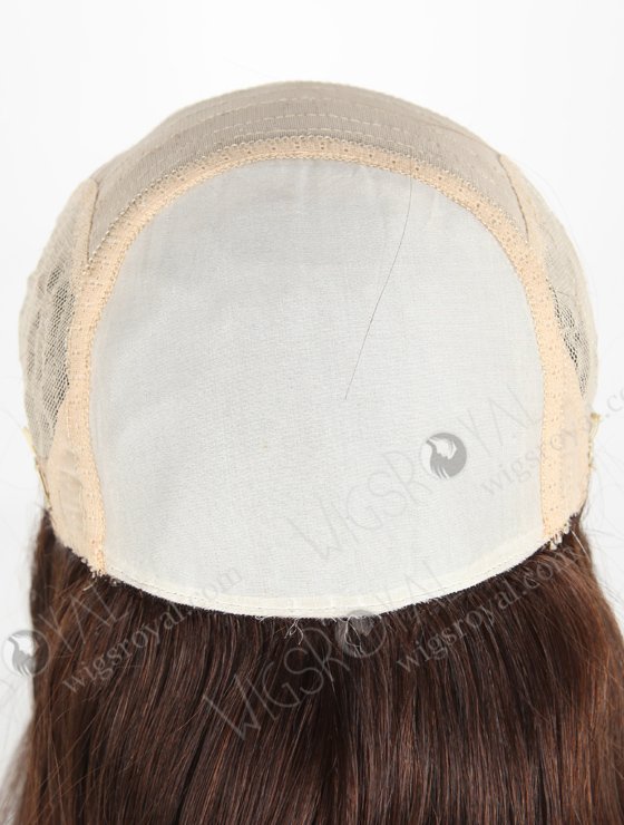 In Stock European Virgin Hair 18" Straight 2a# Color Jewish Wig JWS-01005-18296