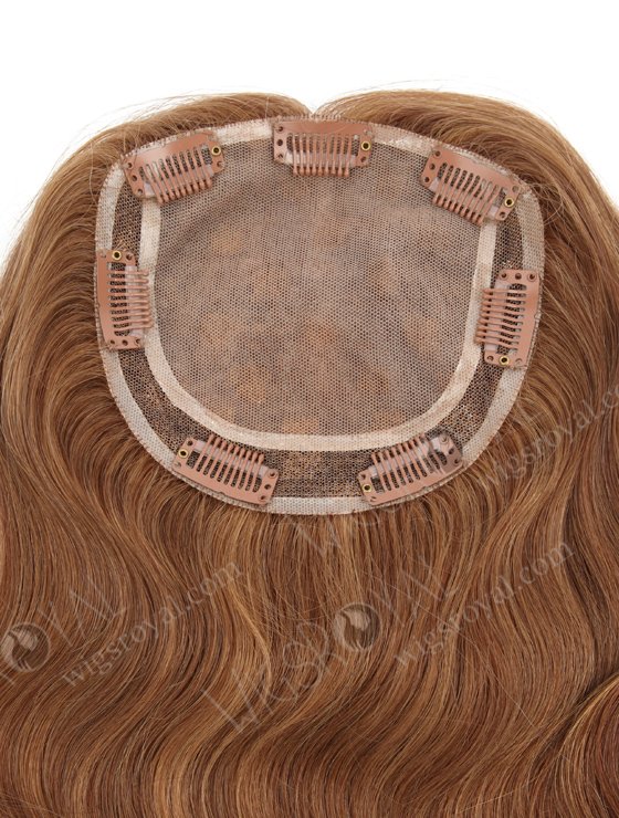 5.5''*5.5'' European Virgin Hair 16" Highlight Color Body Wave Silk Top Hair WR-TC-059-18344