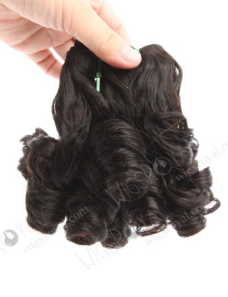 Beautiful 5A Grade 12" Double Draw Loose Curl Virgin Hair Extension WR-MW-191
