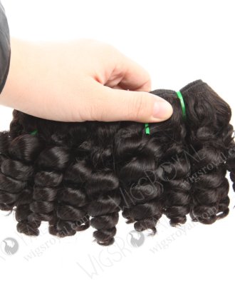 Best Quality Natural Color10 Inch Double Draw Virgin Hair Extension WR-MW-192