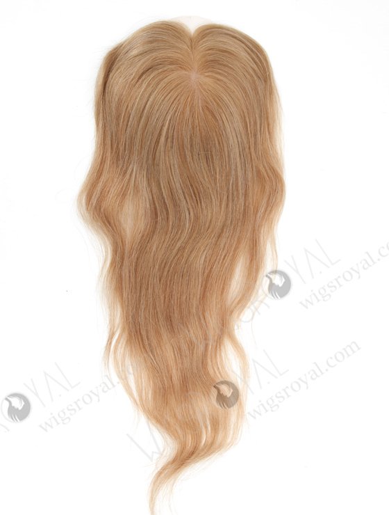 8''*3'' European Virgin Hair 13" Mixed Color Natural Straight Silk Top Hair WR-TC-060-18473