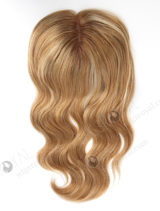 5.5''*5'' European Virgin Hair Double Draw 12" Picture Color Picture Curly Silk Top Hair WR-TC-062-18501
