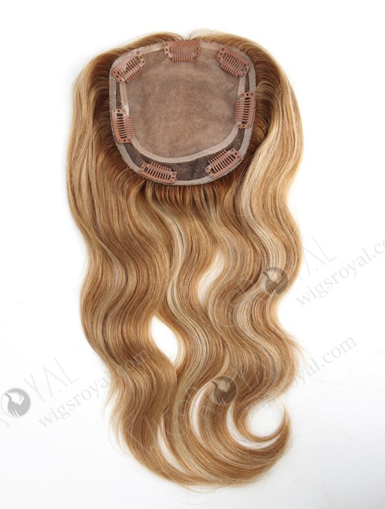5.5''*5'' European Virgin Hair Double Draw 12" Picture Color Picture Curly Silk Top Hair WR-TC-062-18503