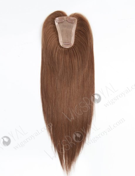 High quality European Virgin Hair Double Draw 16" 9# Color Straight Hair Fringe WR-FR-006