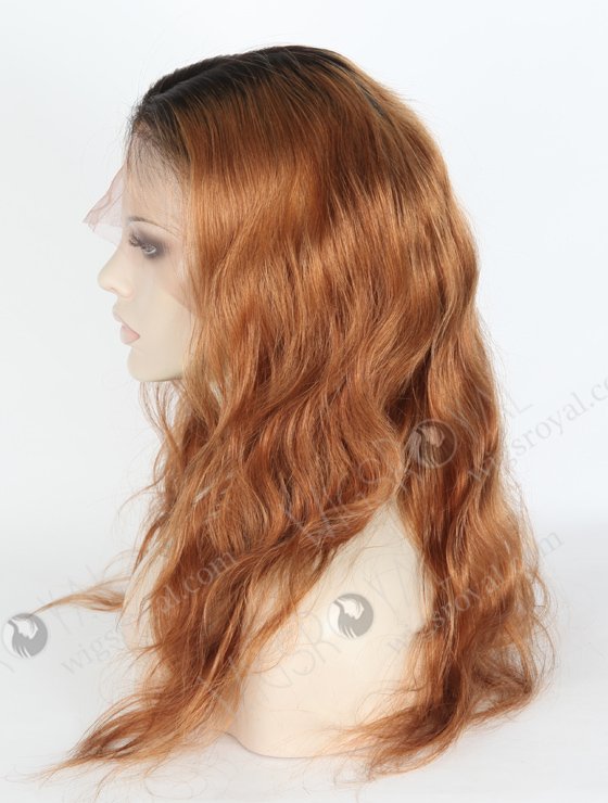 T Color 18'' Brazilian Virgin Hair Body Wave Full Lace Wigs WR-LW-125-18673