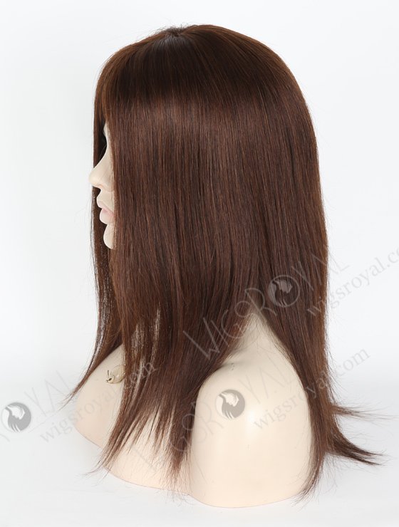 Best Color 2a# 14'' European Virgin Straight Silk Top Glueless Wigs WR-GL-060-18699