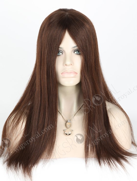 New Color 2a# 16'' European Virgin Silk Top Glueless Wigs WR-GL-059-18690