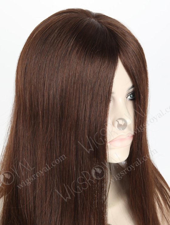 New Color 2a# 16'' European Virgin Silk Top Glueless Wigs WR-GL-059-18695