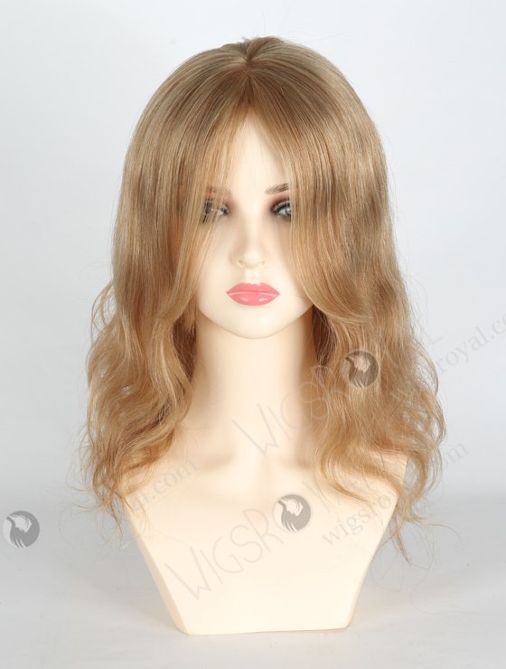 Mixed Color 12'' European Virgin Body Wave Silk Top Glueless Wigs WR-GL-063-18726