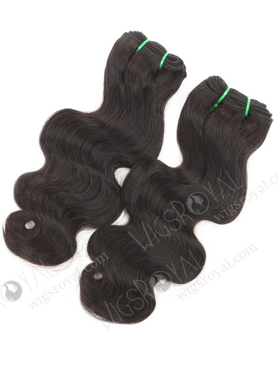 14 Inch Short Black Oma Curl Hair Extension Double Draw Peruvian Hair WR-MW-194-18786