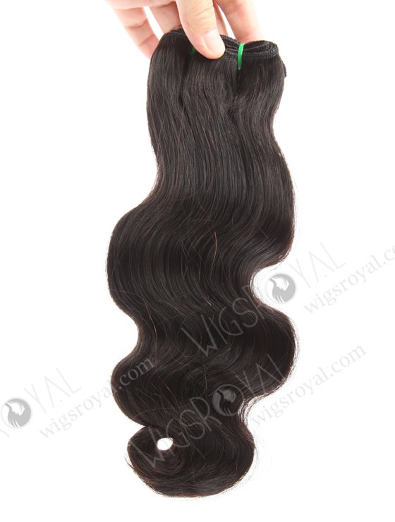 14 Inch Short Black Oma Curl Hair Extension Double Draw Peruvian Hair WR-MW-194-18791