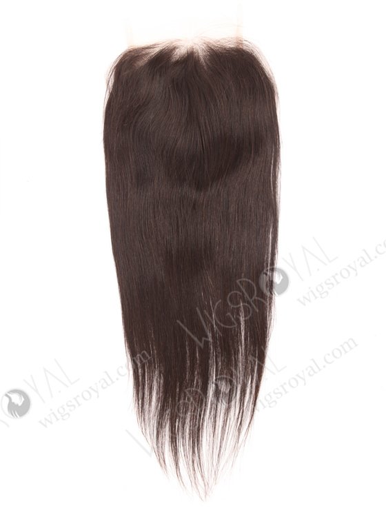 In Stock Indian Remy Hair 14" Straight Natural Color Top Closure STC-399-18834