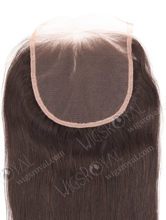 In Stock Indian Remy Hair 14" Straight Natural Color Top Closure STC-399-18836
