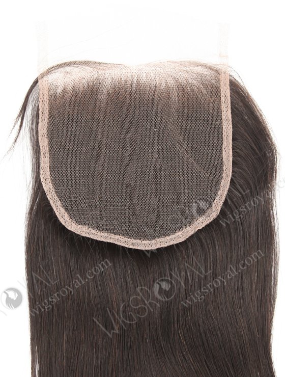 In Stock Indian Remy Hair 10" Straight Natural Color Top Closure STC-397-18873