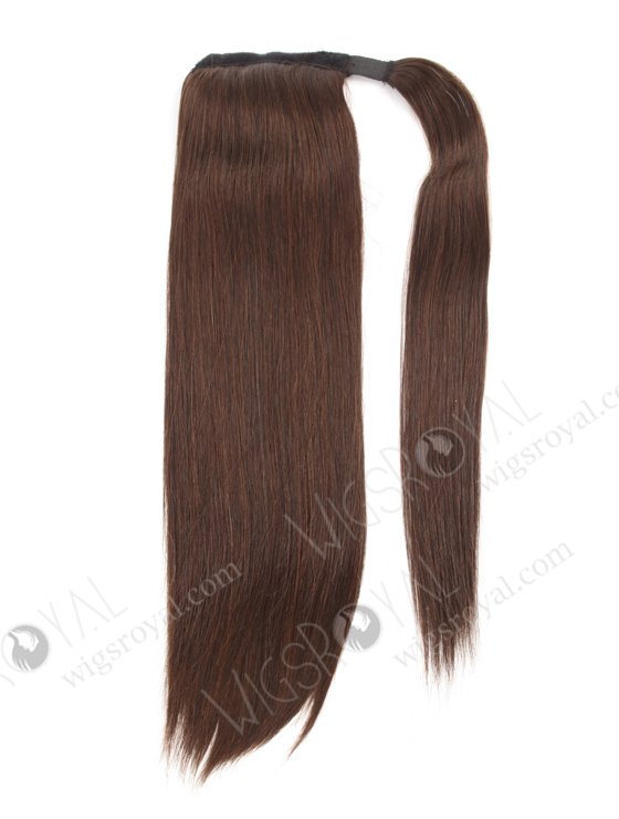 Double Draw 16'' European Virgin Human Hair Ponytails Clip in Hair Extension WR-PT-007-18950