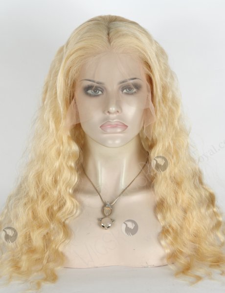 Blonde Color 20 inch Peruvian Hair Lace Front Wig WR-CLF-017