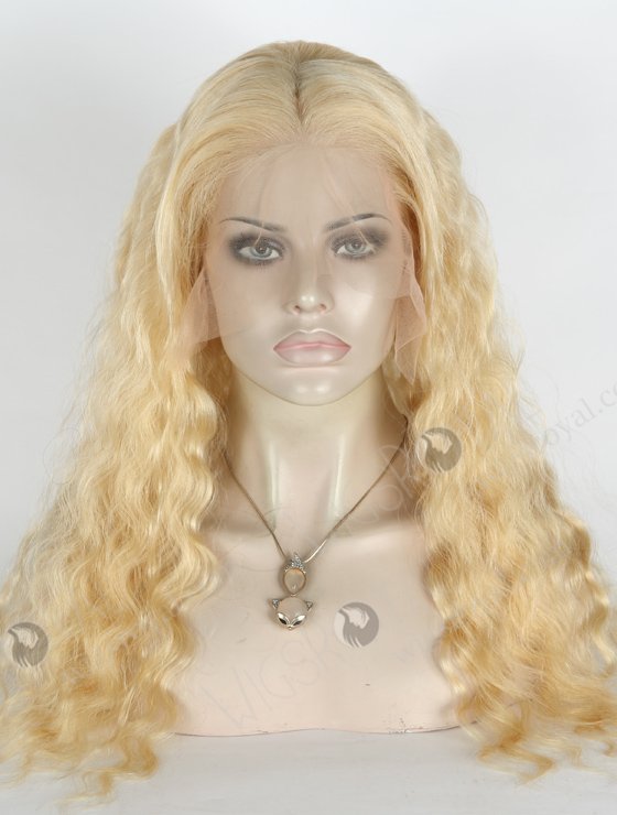 Blonde Color 20 inch Peruvian Hair Lace Front Wig WR-CLF-017-19010