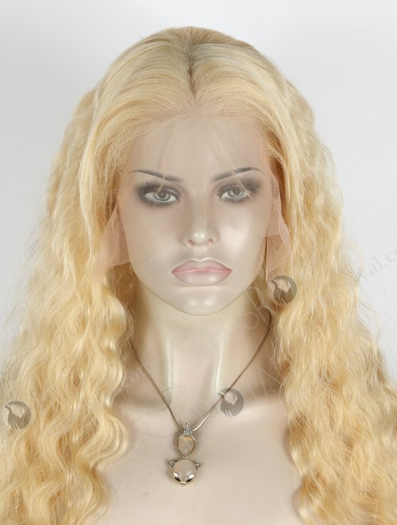 Blonde Color 20 inch Peruvian Hair Lace Front Wig WR-CLF-017-19011