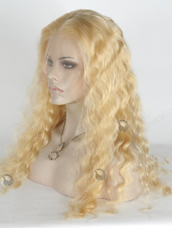 Blonde Color 20 inch Peruvian Hair Lace Front Wig WR-CLF-017-19013