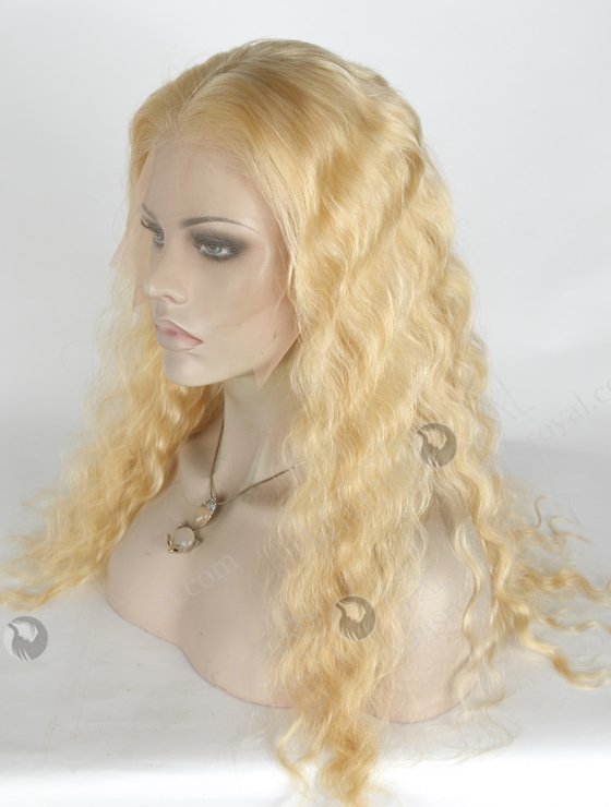 Blonde Color 20 inch Peruvian Hair Lace Front Wig WR-CLF-017-19012
