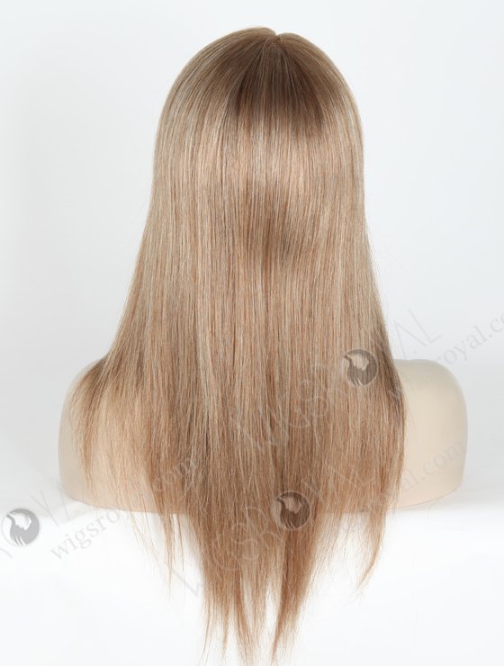 T9#/White Color 16'' European Virgin Hair Lace Wigs With PU WR-MOW-007-19101