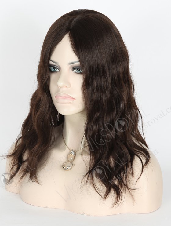 New Arrival Natural Color Close To 4# 13'' Brazilian Virgin Hair Jewish Wigs WR-JW-013-19165