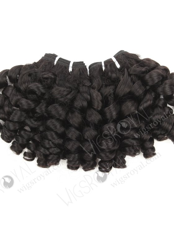 Flower Curl 18" Double Draw Natural Color Hair Extension WR-MW-195-19220