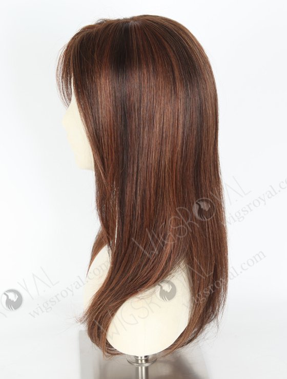 Highlight Color Custom Hair Length European Virgin Hair Mono Top Glueless Cap WR-MOW-008-19553