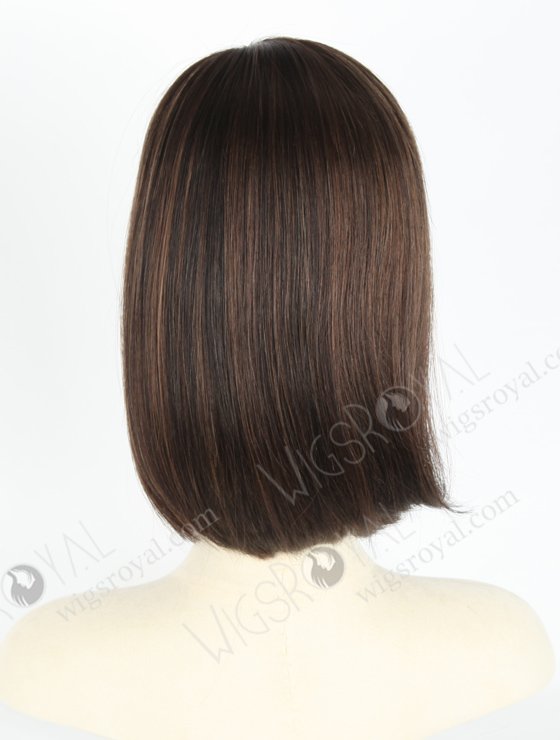 Best Quality Bob Style European Virgin Hair Mono Top Lace Front Wig WR-CLF-021-19718