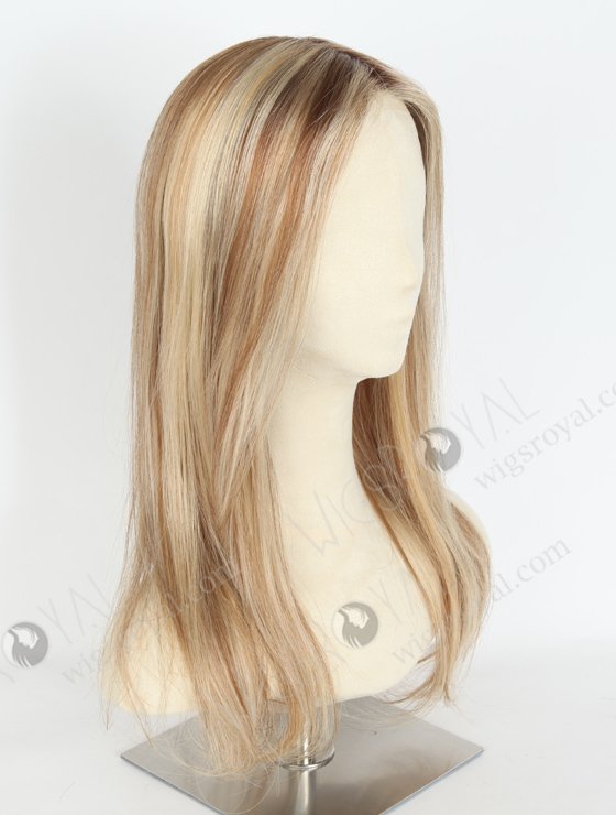 Highlight Color With Dark Root Custom Hair Length European Virgin Hair Mono Top Glueless Cap WR-MOW-011-19658