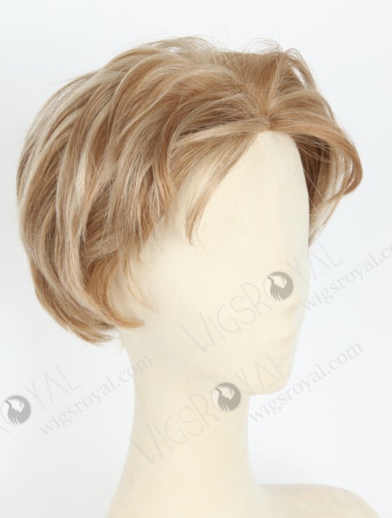 Best Quality Custom Short Hair Length European Virgin Hair Mono Top Glueless Cap WR-MOW-012-19668