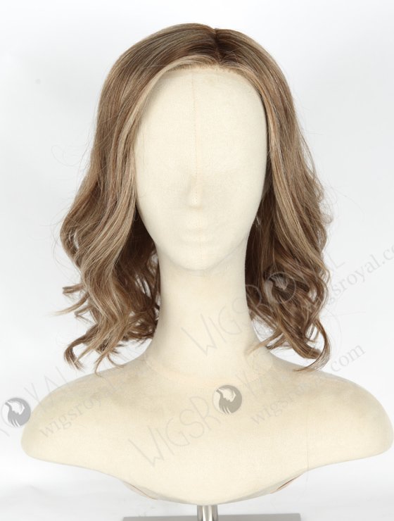 Light Color Curly European Virgin Hair Mono Top Glueless Cap WR-MOW-014-19692