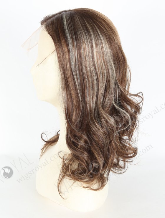 Highlight Color Curly European Virgin Hair Lace Front Wig WR-CLF-022-19729
