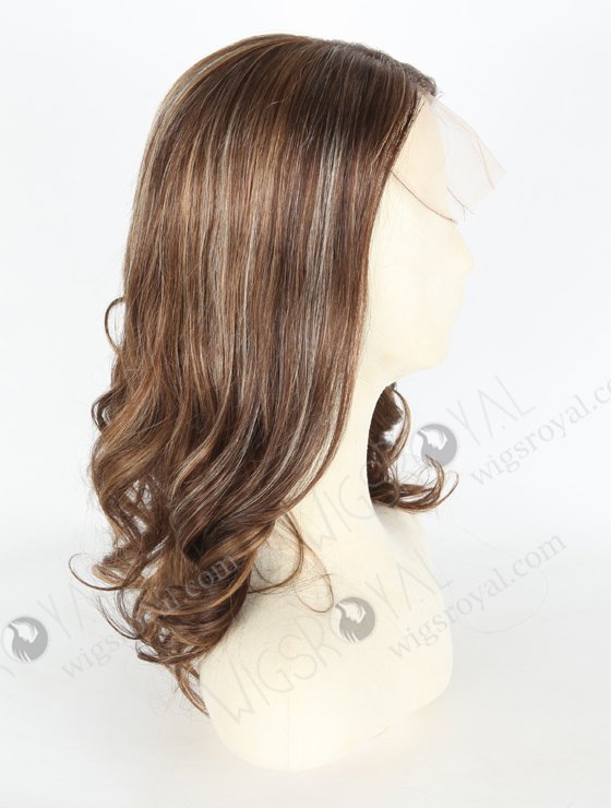 Highlight Color Curly European Virgin Hair Lace Front Wig WR-CLF-022-19732