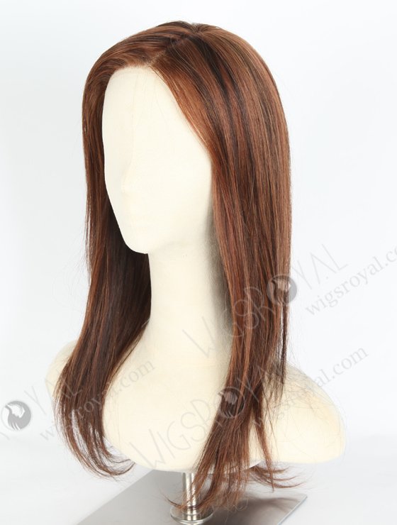 Sample Color Custom Hair Length European Virgin Silk Top Glueless Wigs WR-GL-068-19822