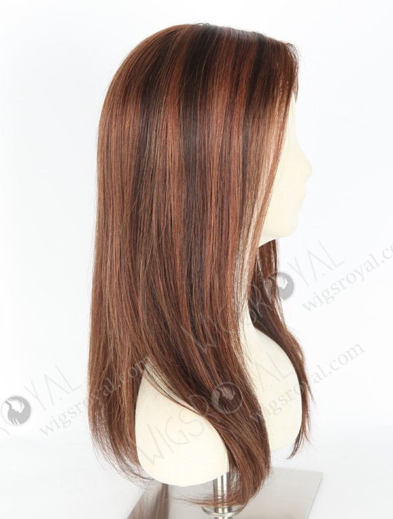 Sample Color Custom Hair Length European Virgin Silk Top Glueless Wigs WR-GL-068-19823