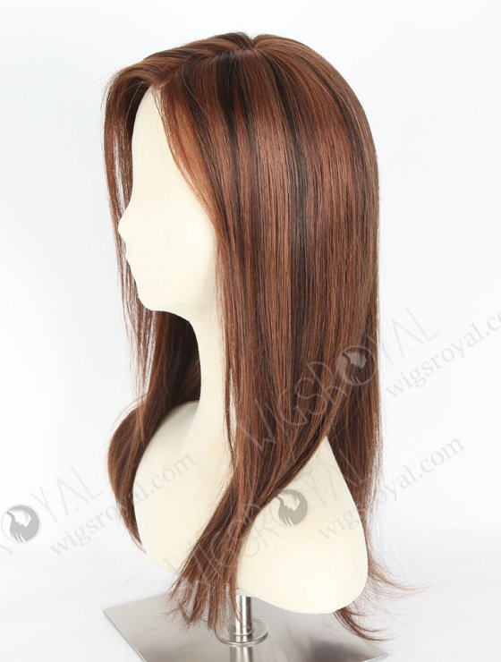 Sample Color Custom Hair Length European Virgin Silk Top Glueless Wigs WR-GL-068-19826