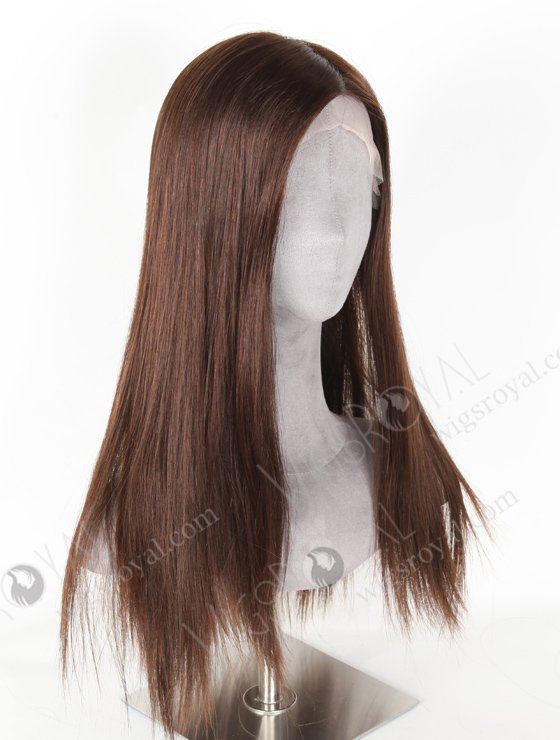 New Color 2a# Straight Mongolian Virgin Silk Top Glueless Wigs WR-GL-067-19812
