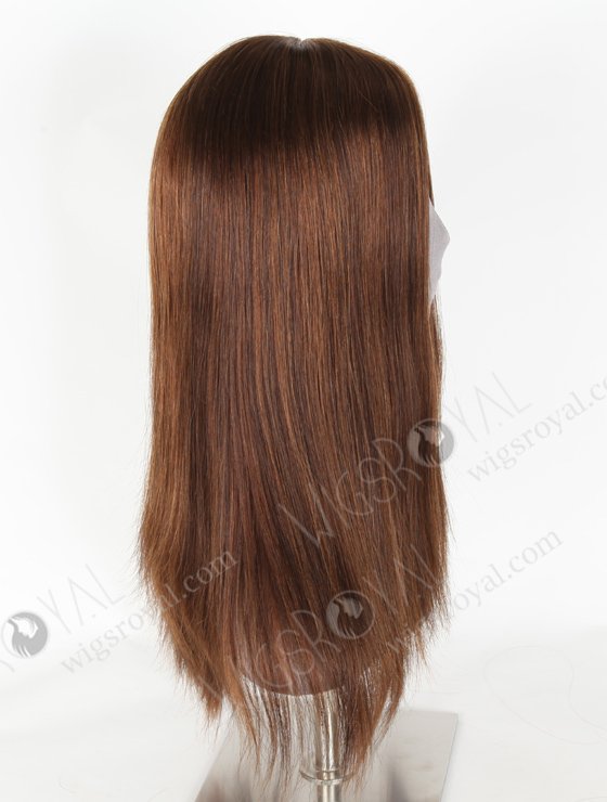 Highlight Color 16''European Virgin Silk Top Glueless Wigs WR-GL-070-19849
