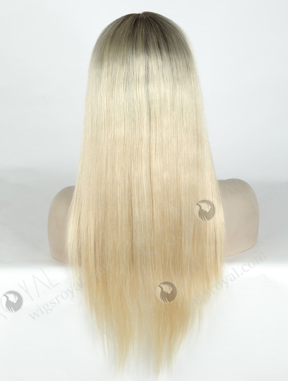 In Stock Brazilian Virgin Hair 18" Straight Color T9/60# Lace Front Wig MLF-04030-20011