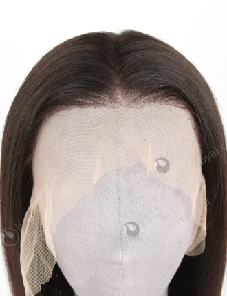 In Stock Indian Remy Hair 12" BOB Straight Natural Color Lace Front Wig LLF-01025