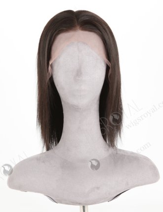 In Stock Indian Remy Hair 10" Straight Natural Color 13x6 Lace Front Wig LLF-01001