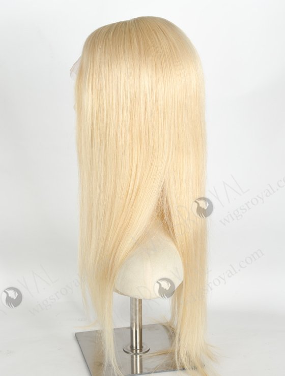 Quality Long Blonde Wig 20 Inch Glueless Human Hair Wigs | In Stock European Virgin Hair 20" Straight 613# Color Lace Front Silk Top Glueless Wig GLL-08043-20605